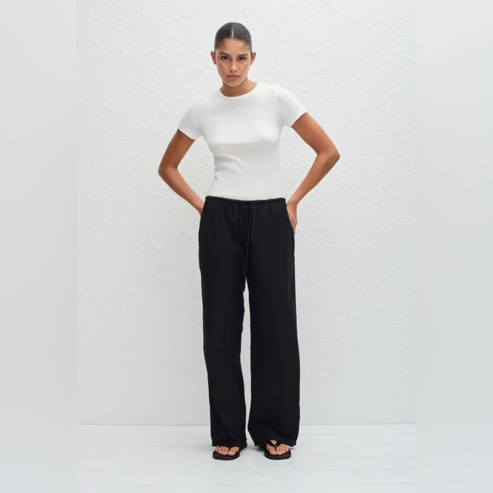 Matteau Drawcord Pant | Black Size 2